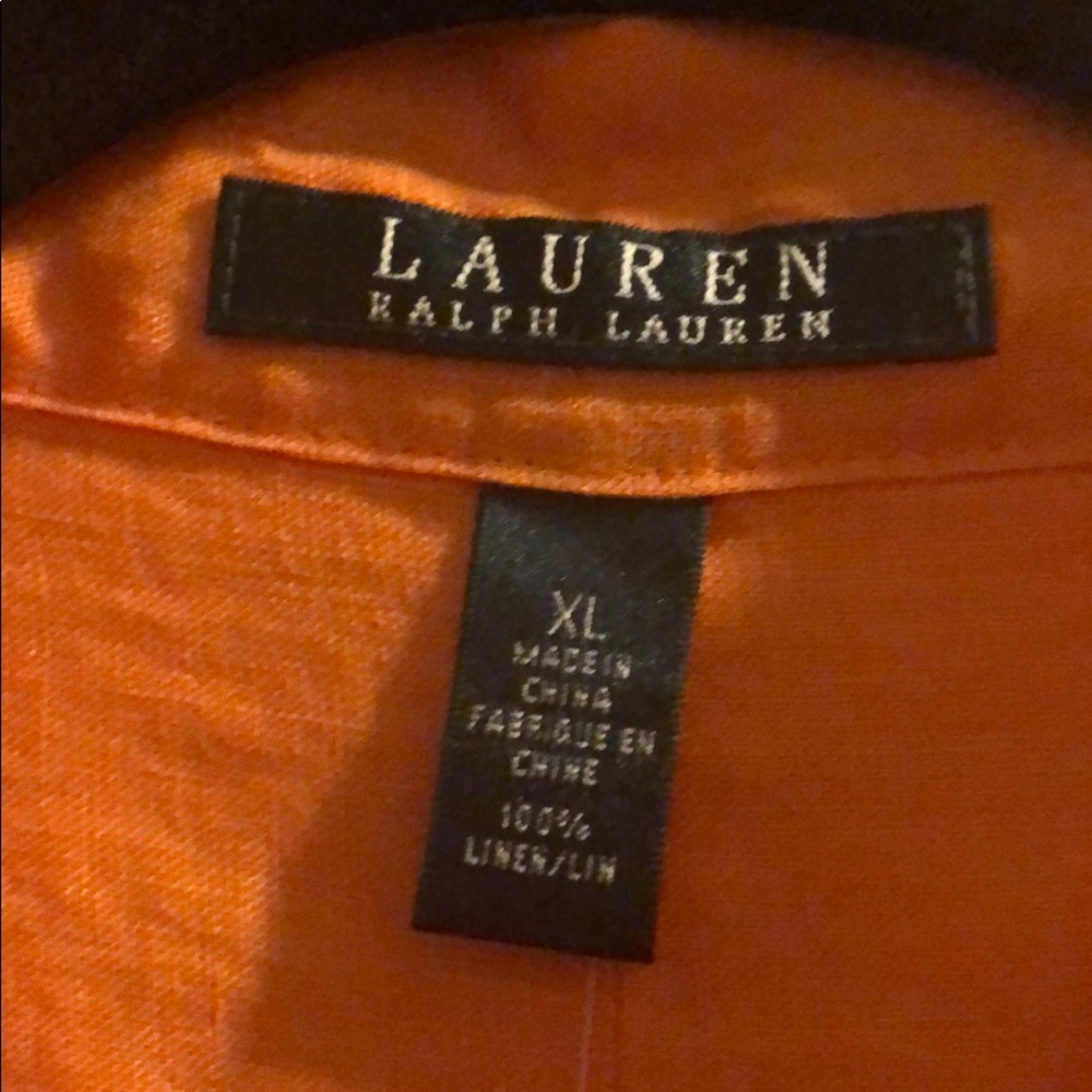 Ralph Lauren 100% Linen shirt